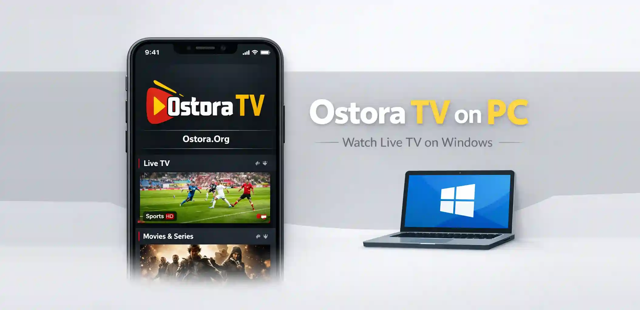 Ostora TV on PC Watch Live TV on Windows