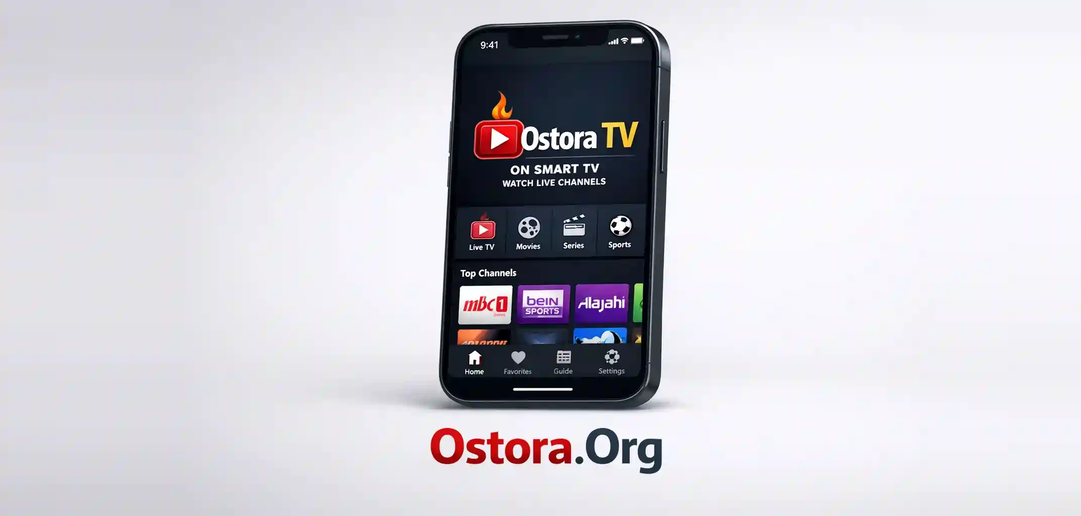 Ostora TV on Smart TV Watch Live Channels